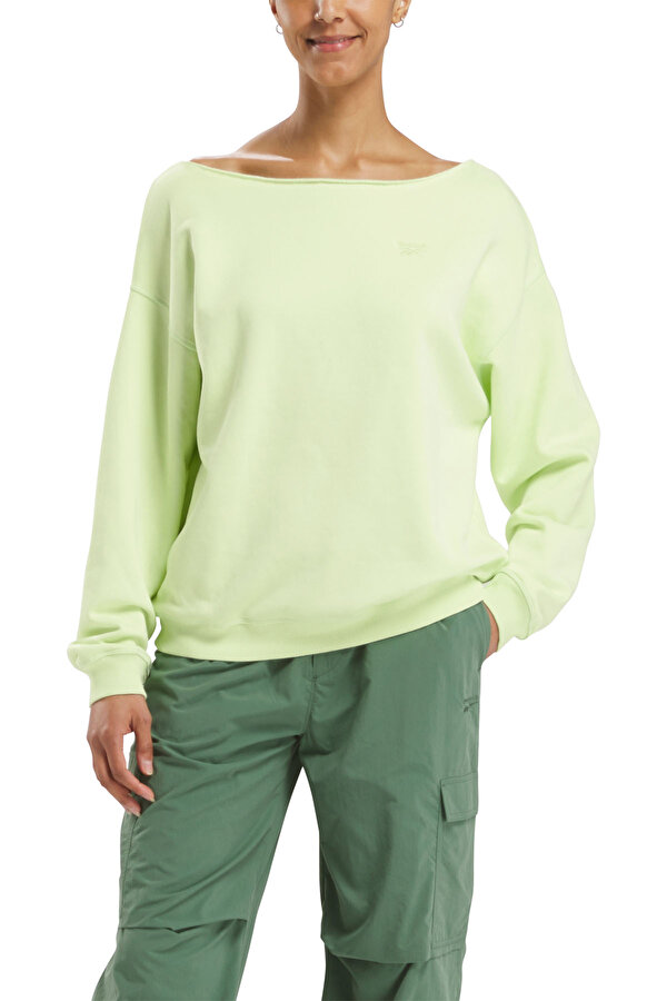 Clothing Reebok Wde Fleece Coverup Зеленый 022