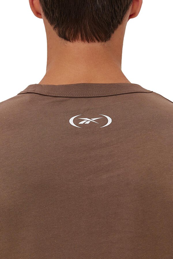 Clothing Reebok Reebok Hoopwear T-Shirt Коричневый