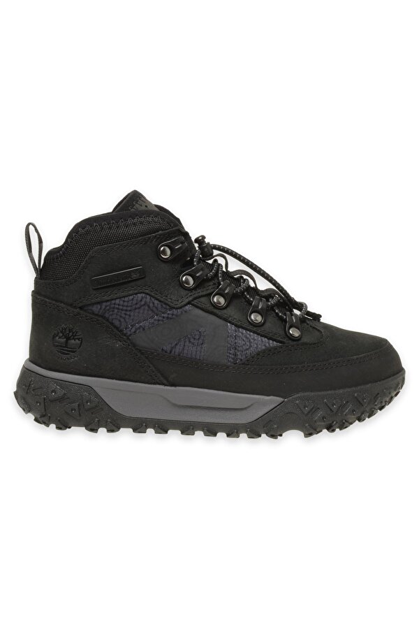 Tb1A649C Greenstride Motion 6 Mid Bungee Waterproof Siyah Çocuk Ayakkabı