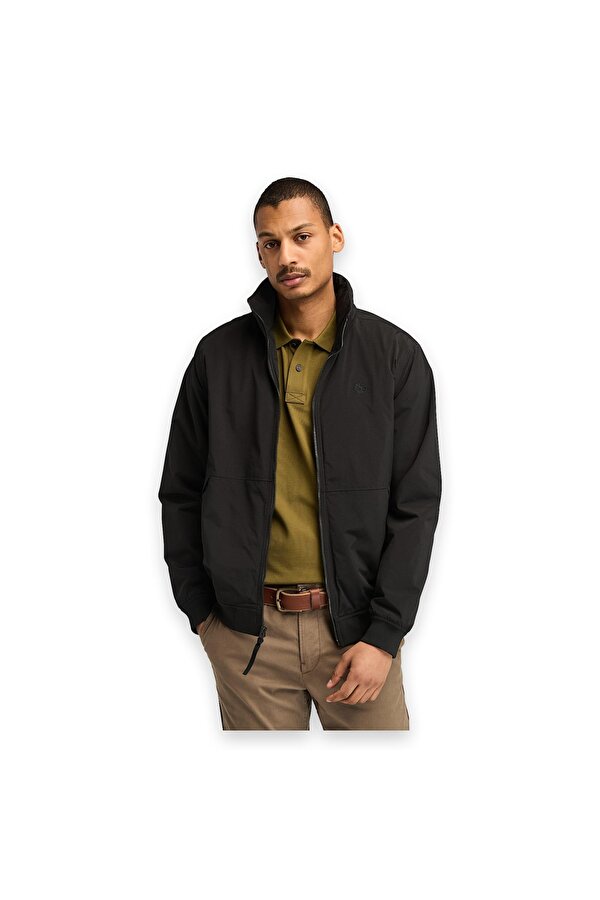 Tb0A62Cf Water Resıstant Sailor Bomber Siyah Erkek Ceket
