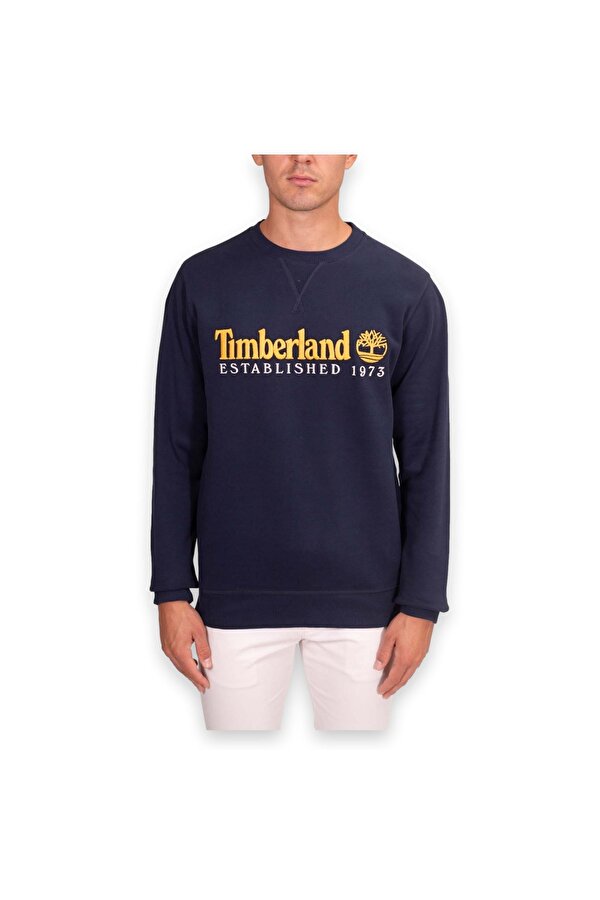 Tb0A27Hc Wwes Crew Neck Sweat Rglr Lacivert Erkek Sweatshirt