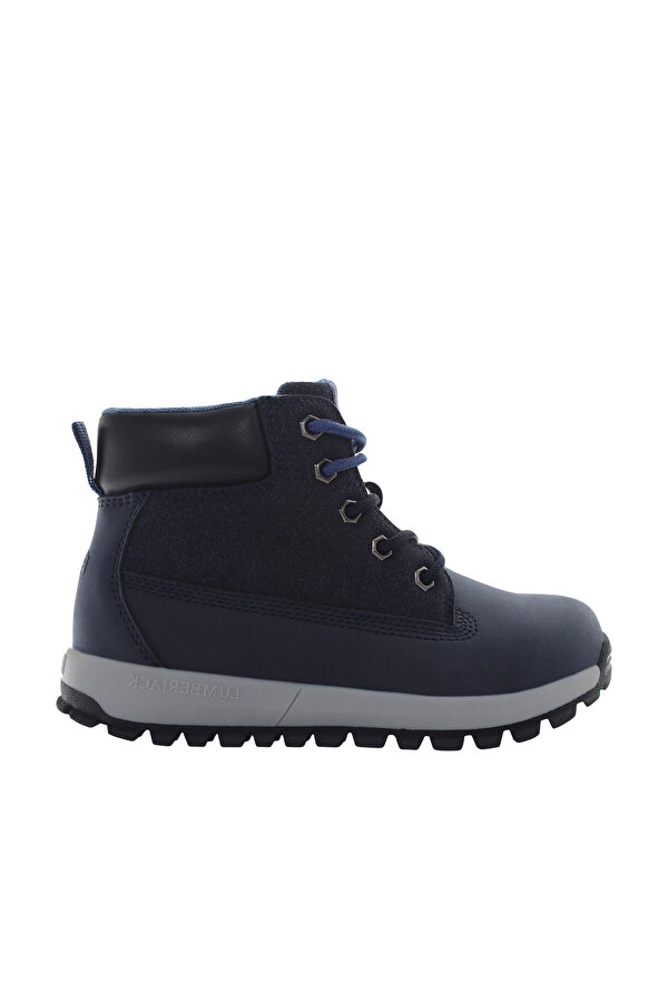 ANKLE BOOT LACE UP NAVY BLUE Boy 776
