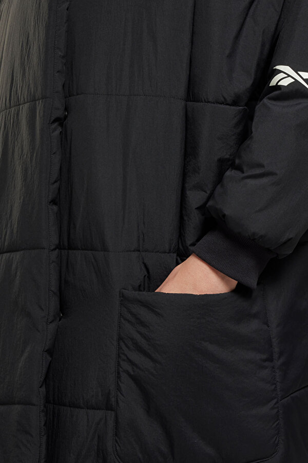 Reebok S Pad Long Jacket Черный Женщина Куртка