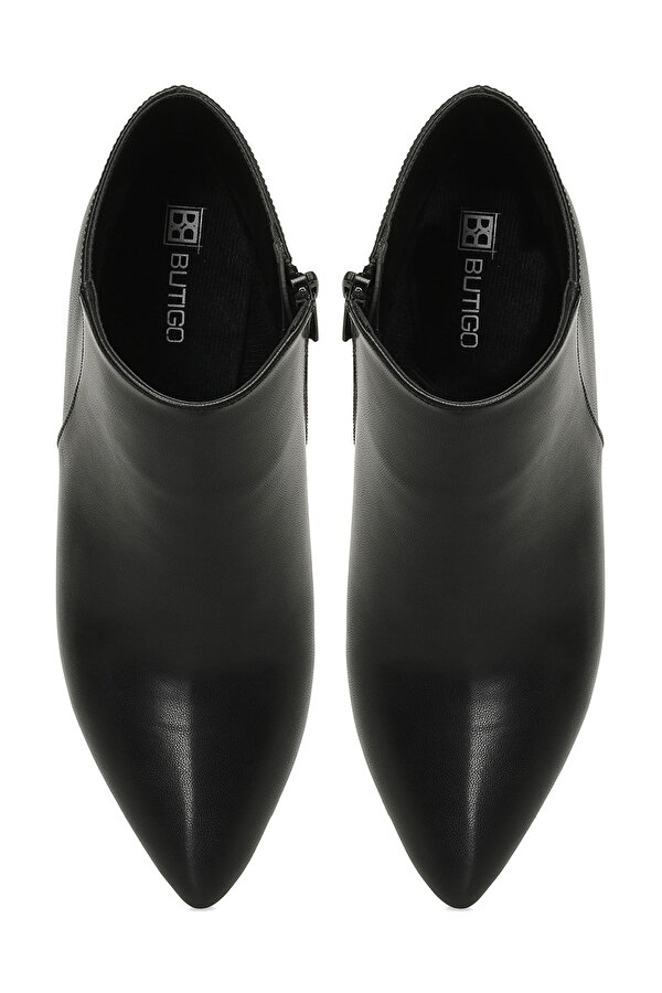 24K-610 4PR Siyah Kadın Topuklu Bot