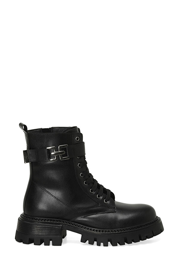 DUTO 4PR Siyah Kadın Rock Bot