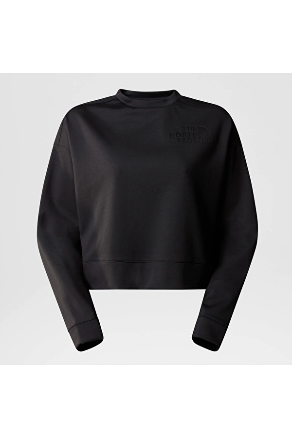 Spacer Air Kadın Siyah Uzun Kol Sweatshirt