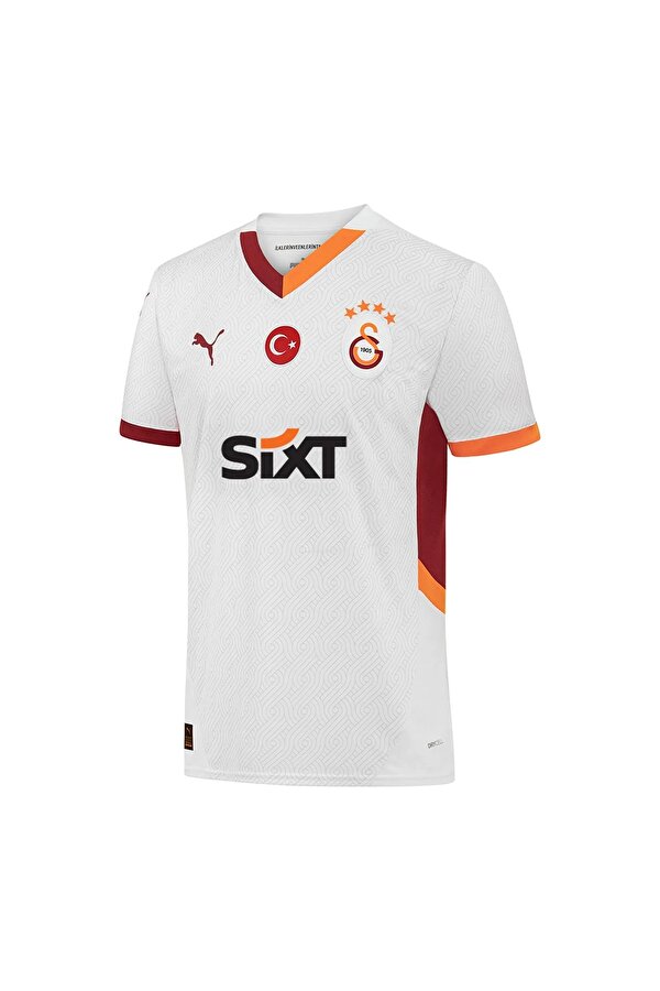 Galatasaray Away Erkek Beyaz Yuvarlak Yaka Forma