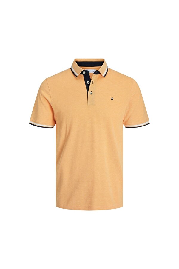 Jack&Jones Paulos Erkek Turuncu Klasik Yaka Polo Tişört