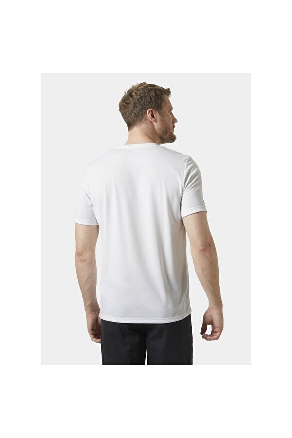 Hp Race Graphic Erkek Beyaz Yuvarlak Yaka Tişört