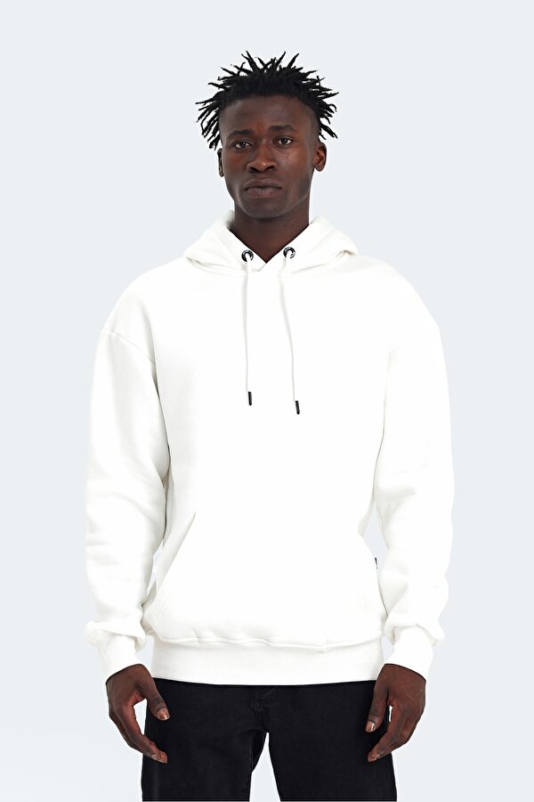 NEVER Erkek Sweatshirt Ekru
