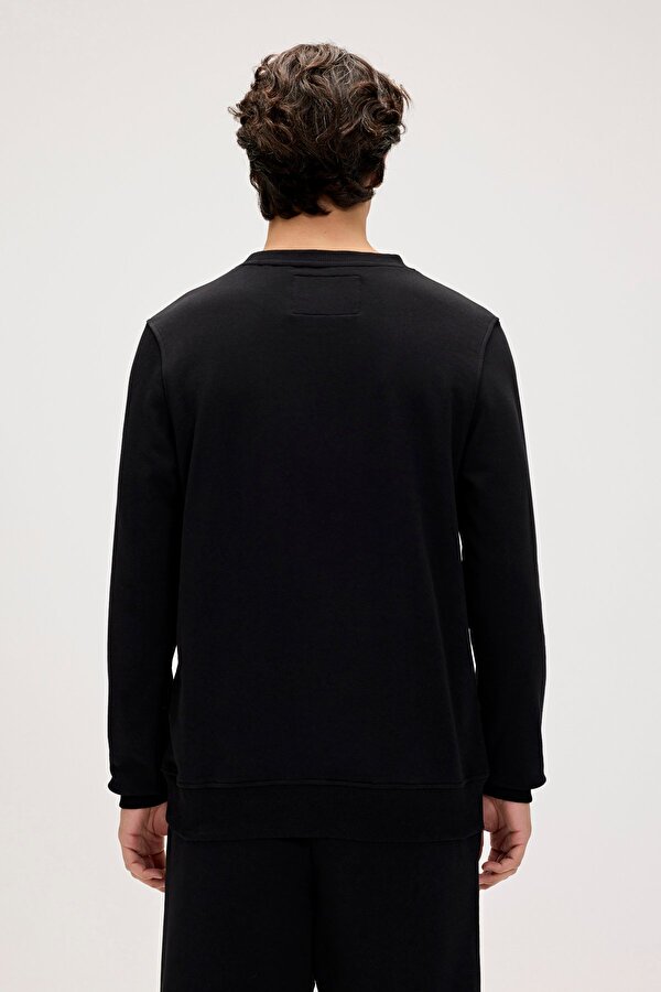 Panther Siyah Erkek Sweatshirt