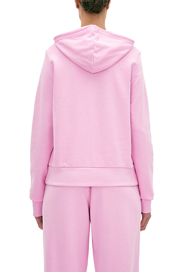 Reebok Ri Sl French Terry Hoodie Розовый 010 Женщина Толстовка С Капюшоном