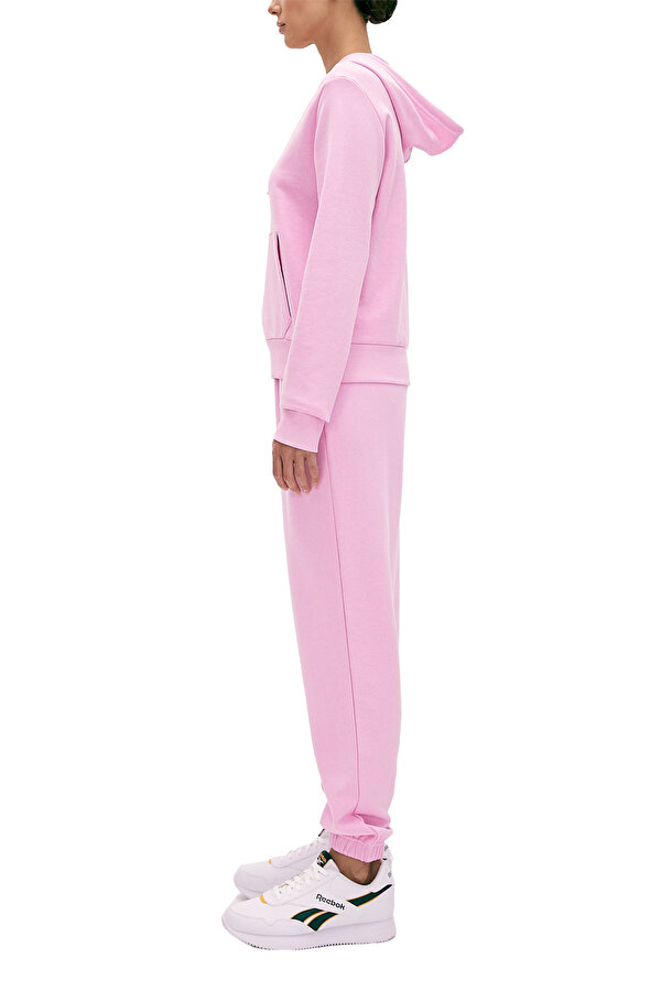 Reebok Ri Sl French Terry Hoodie Розовый 010 Женщина Толстовка С Капюшоном