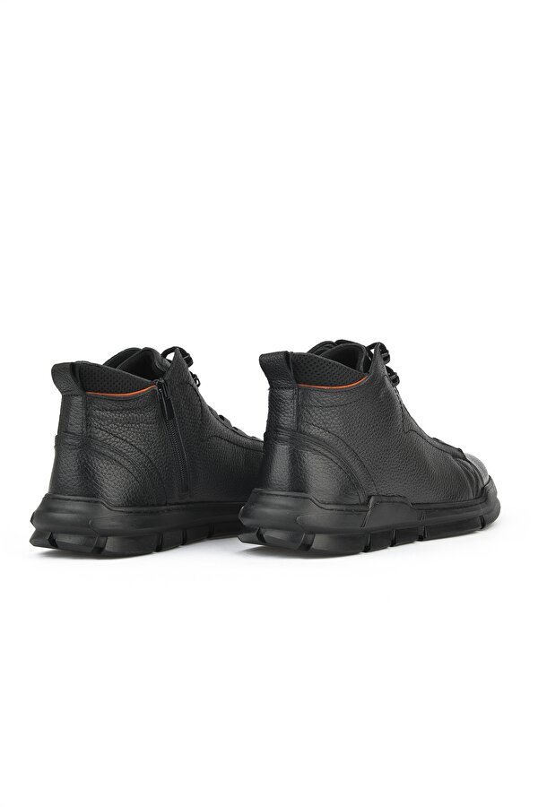 Erkek Hakiki Deri Bot 1431040ZK2201 Siyah