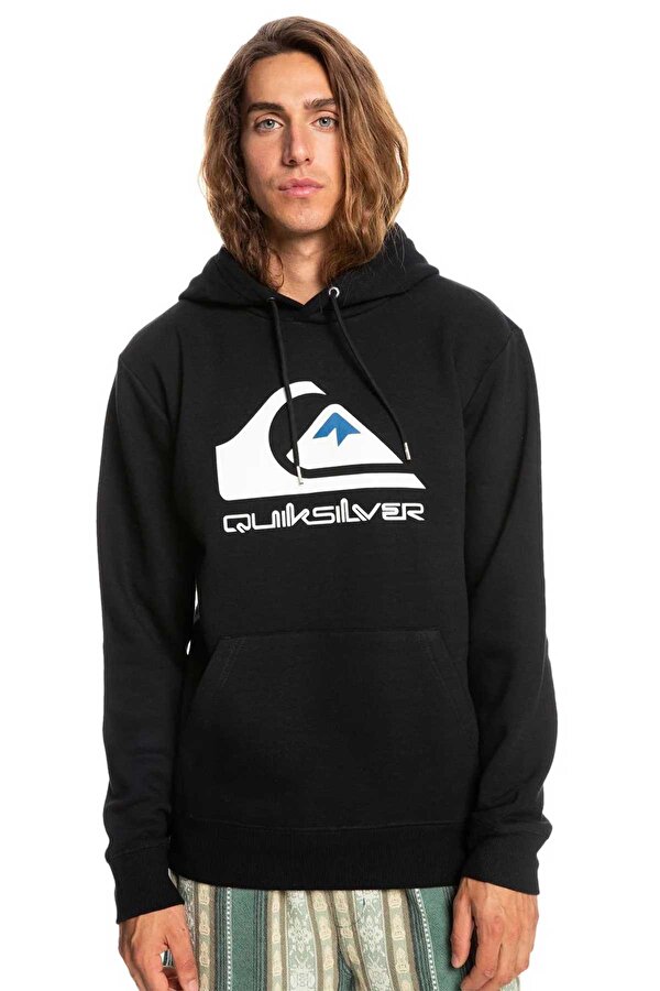 Big Logo Erkek Kapşonlu Sweatshirt EQYFT04450-KVJ0