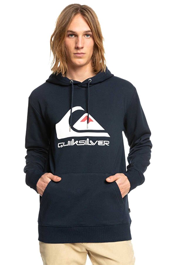 Big Logo Erkek Kapşonlu Sweatshirt EQYFT04450-BYJ0