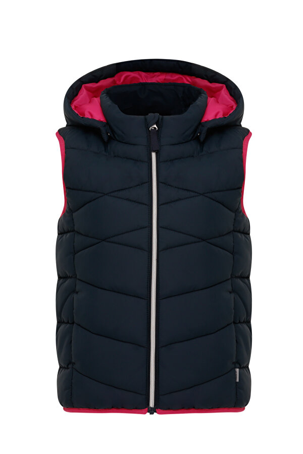 NKFMEMPHIS VEST PB Lacivert Kız Çocuk Yelek
