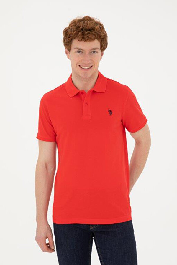 Erkek Polo Yaka T Shirt G081GL0111792406 Risk Red