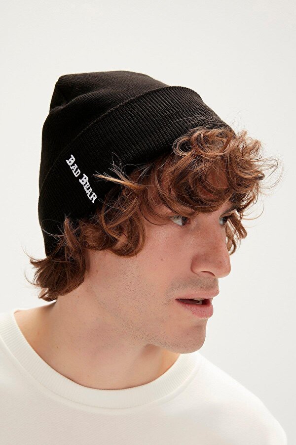 Label Beanie Erkek Bere