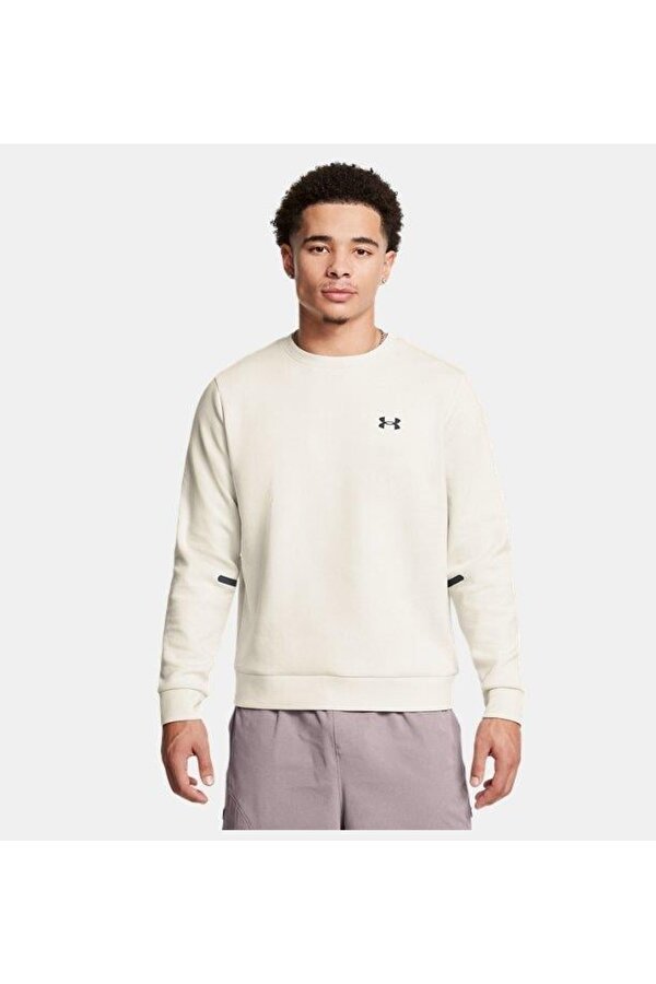 UA Unstoppable Flc Crew EU Erkek Sweatshirt