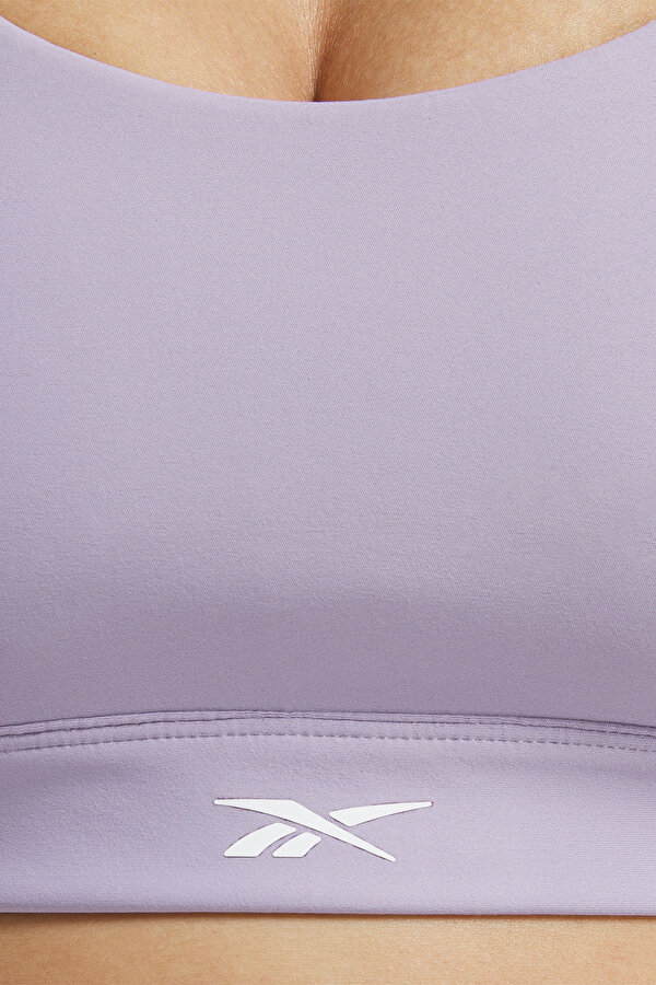 Clothing Reebok Lux Strappy Sports Bra Фиолетовый 008