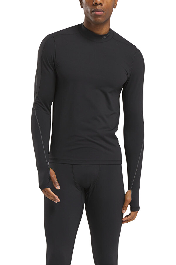 Clothing Reebok Speed Baselayer Ls Feat. Черный