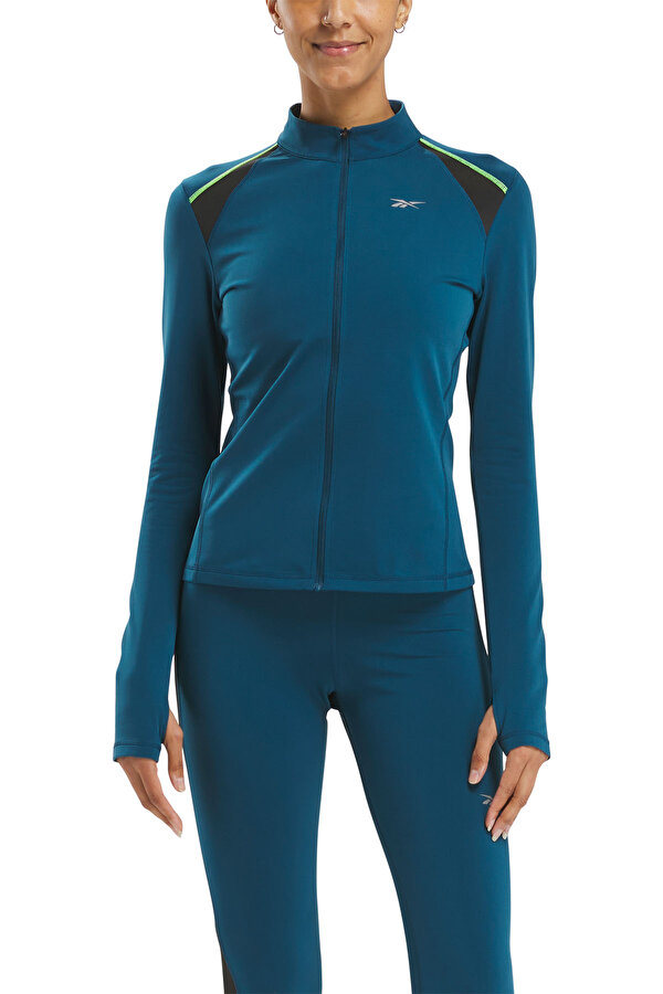 Clothing Reebok Running Warming Jacket Голубой 008