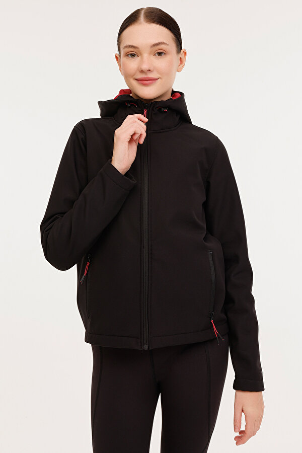 WB BASIC 5GF748 4PR Siyah Kadın Softshell