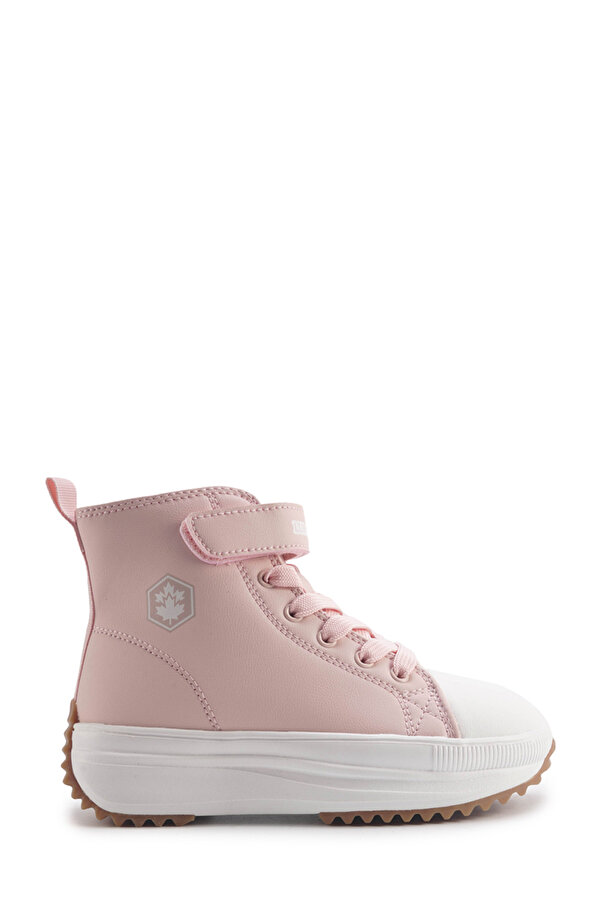 NELLY PU 4PR Pudra Kız Çocuk High Sneaker