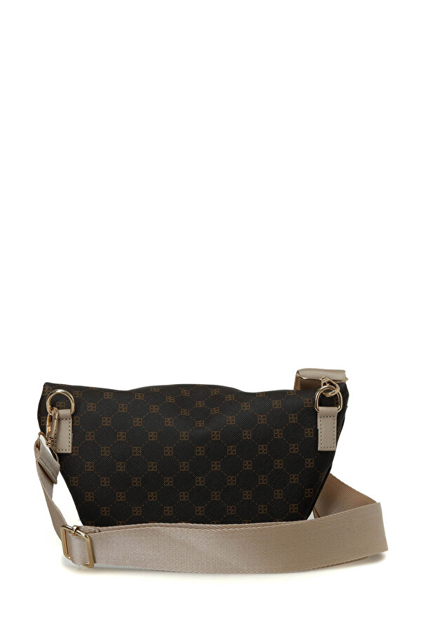 MNG KALP BSK BL 4PR KAHVE MULTI Kadın Bel Çantası