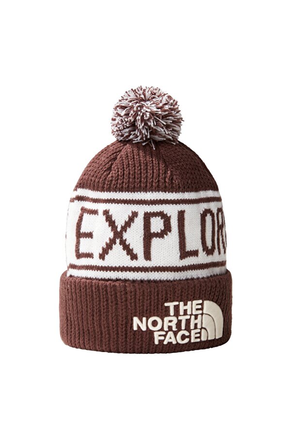 Retro Tnf Pom Beanie Unisex Bere