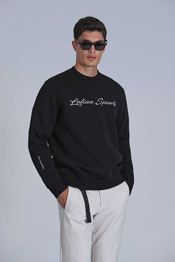 Erkek Loved Sweatshirt 112030137 Siyah