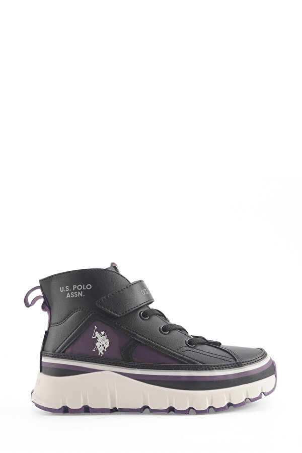 KELTES 4PR Siyah Kız Çocuk High Sneaker