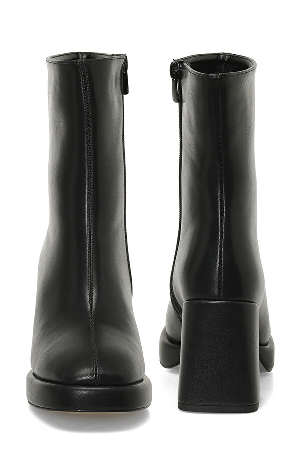 24K-997 4PR Siyah Kadın Topuklu Bot