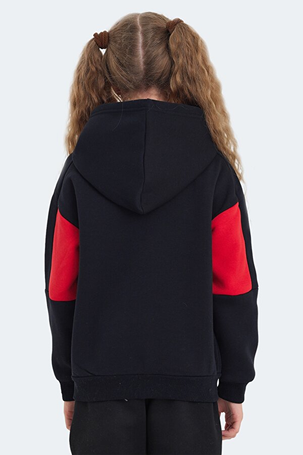 LAYNE Unisex Çocuk Eşofman Takımı Lacivert / Kırmızı