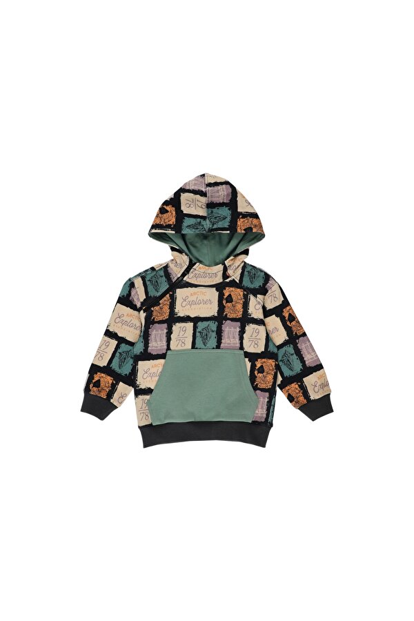 Erkek Çocuk  Baskılı Sweatshirt