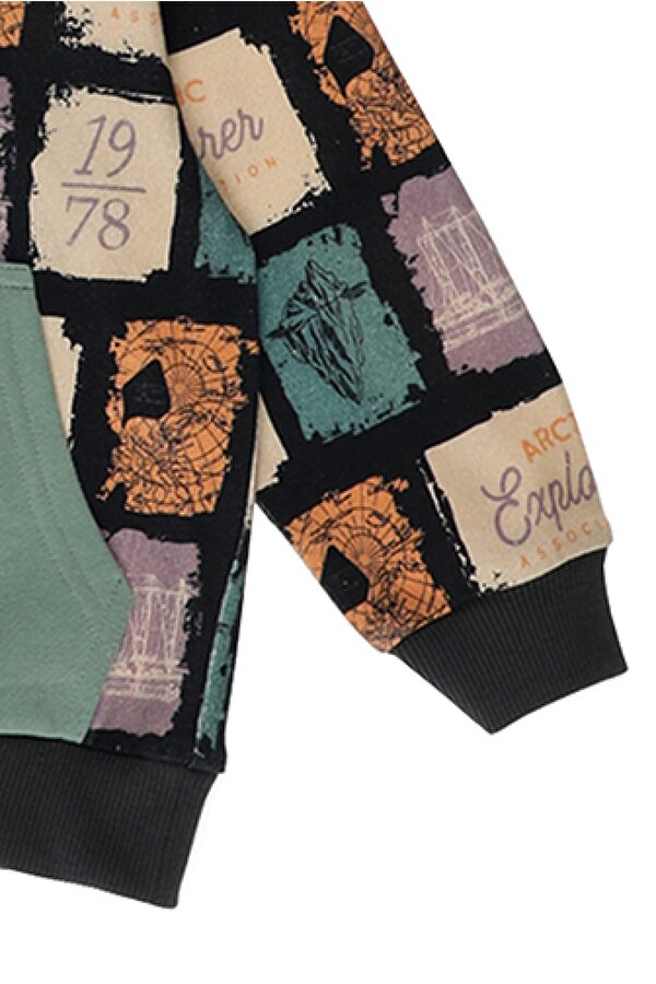 Erkek Çocuk  Baskılı Sweatshirt