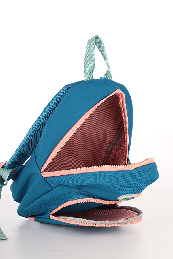 My Polo 2030 Kız Çocuk Ana Okul Çantası Unicorn Ve Damla Desenli MAVİ