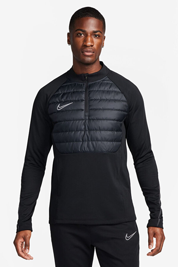 W NK MILER TOP SS Siyah Erkek Uzun Kol T-Shirt