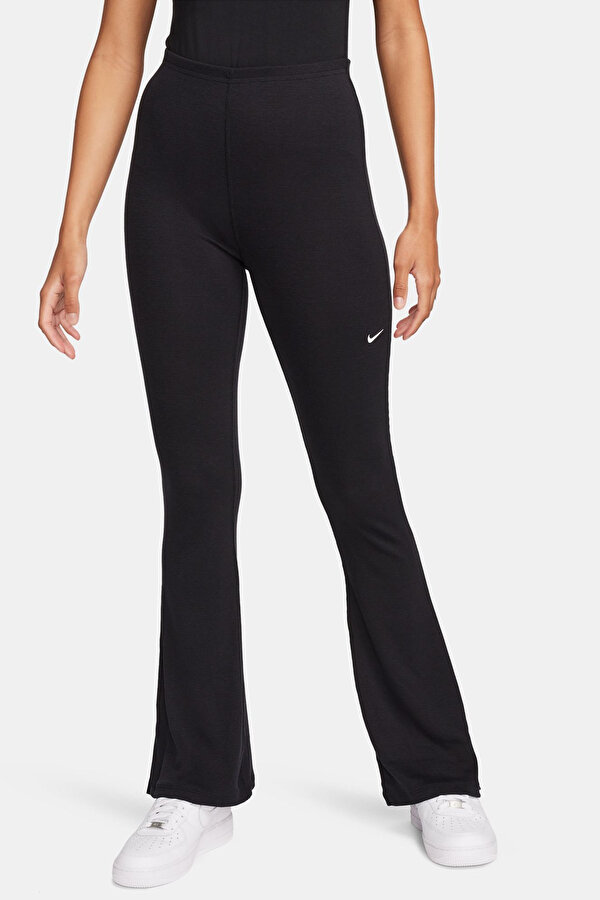 W NK MILER TOP SS Siyah Kadın Tayt