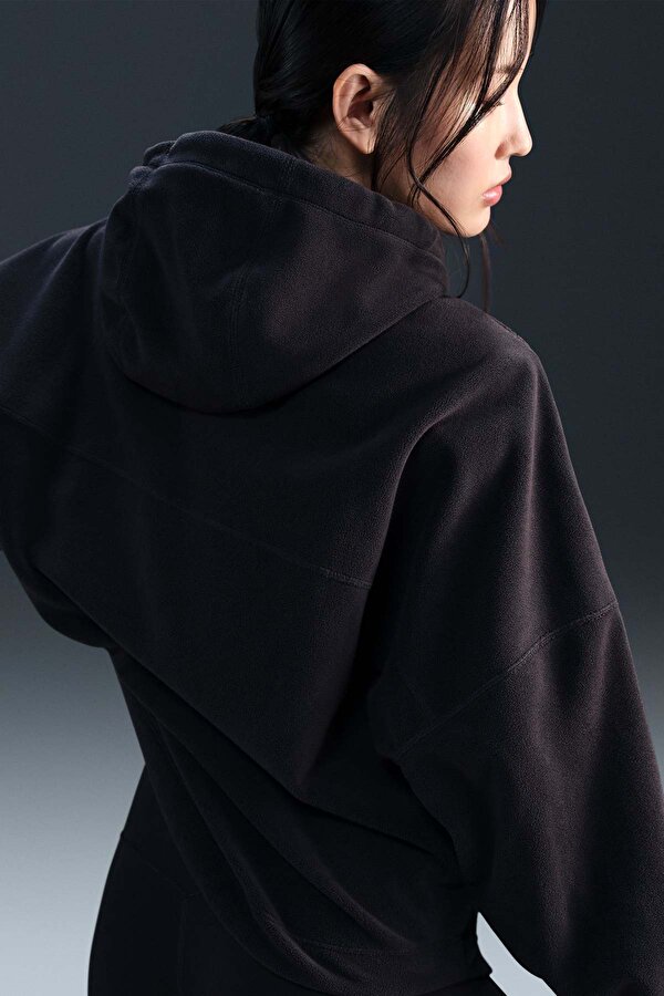 W NK MILER TOP SS Siyah Kadın Sweatshirt