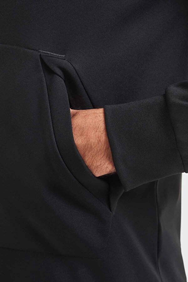 W NK MILER TOP SS Siyah Erkek Sweatshirt