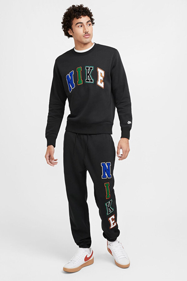 W NK MILER TOP SS Siyah Erkek Uzun Kol T-Shirt