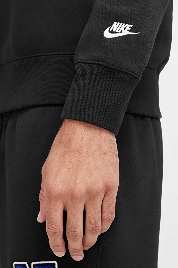 W NK MILER TOP SS Siyah Erkek Uzun Kol T-Shirt