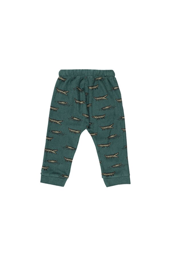 Erkek Çocuk  Timsah Baskılı Eşofman Altı