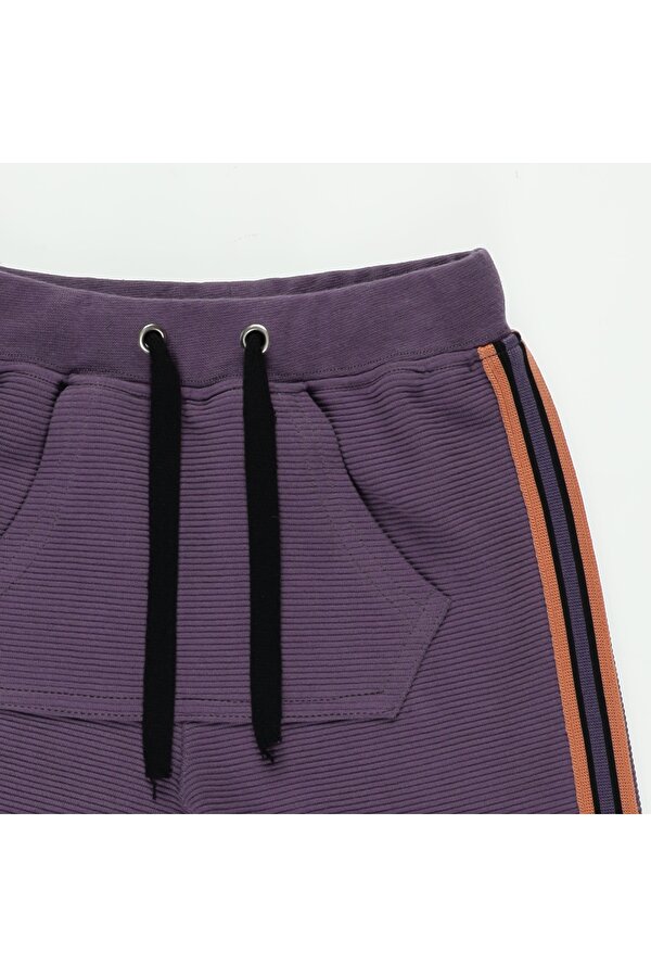 Erkek Çocuk  Kanguru Cep Detaylı Eşofman Altı