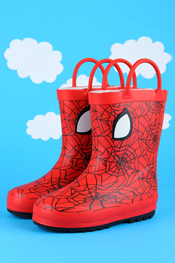 Spiderman OY Su Geçirmez Erkek Çocuk Yağmur Çizmesi