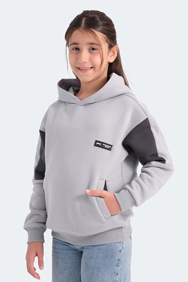 LAYNE Unisex Çocuk Eşofman Takımı Gri / Siyah