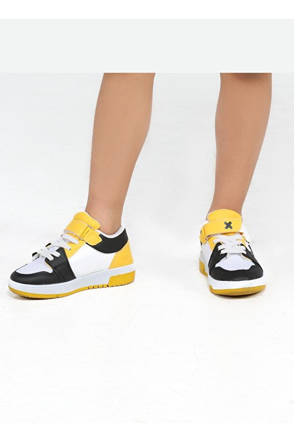 Casa Sarı Siyah Unisex Çocuk Sneakers