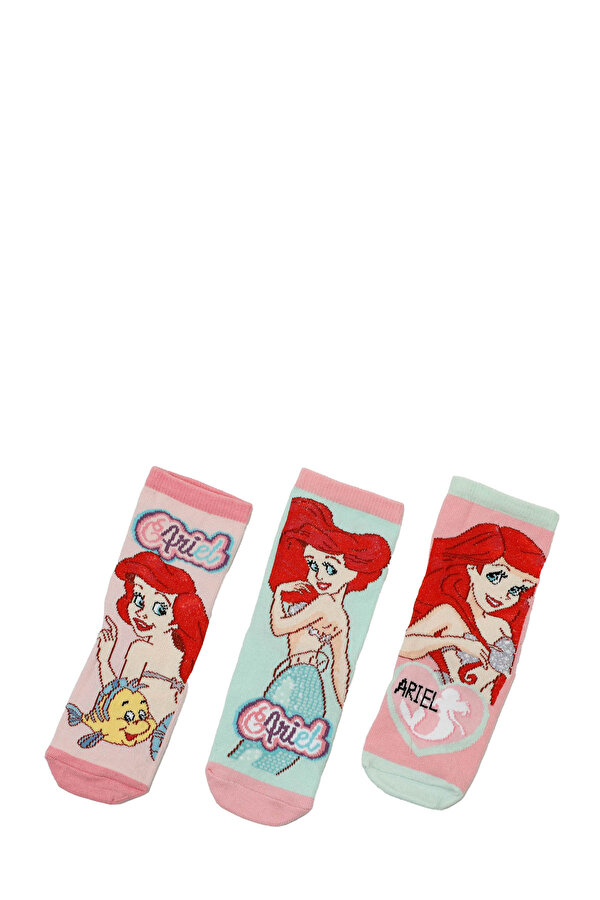ARIEL 3 LU SKT G-4PR Pembe Kız Çocuk Çorap